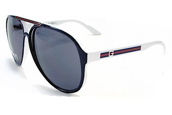 UPC 827886793617 product image for Gucci 1627/S Sunglasses 1627S Blue White IPG/KU Shades | upcitemdb.com
