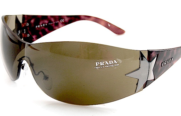 Prada SPR 72G SPR72G 5AV-3N1 Havana Star Sunglasses