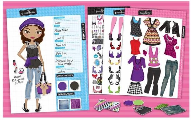 Fashion Angels Girl's Fashion Sticker Stylist Book