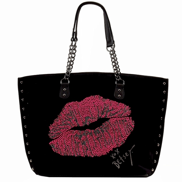  Betsey Johnson Women's Smooches Large Tote 