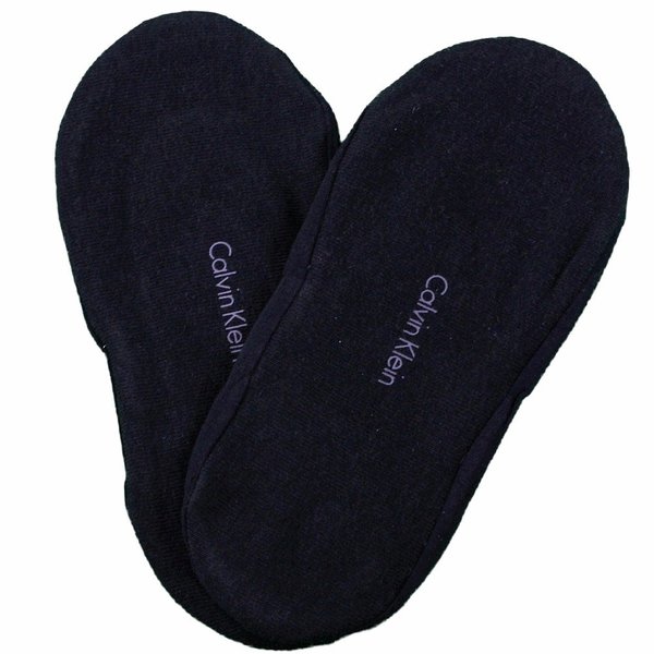  Calvin Klein Women's 2-Pack Cushion Sole Liner Socks 