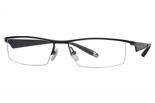  Charmant Z Men's Eyeglasses TI11750 TI/11750 Half Rim Optical Frame 