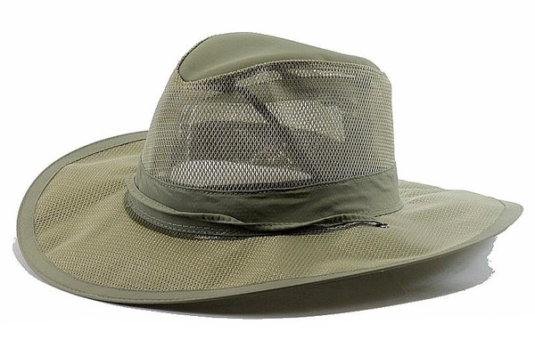  Dorfman Pacific Outdoor Men's Ultra Light Supplex Safari Hat 