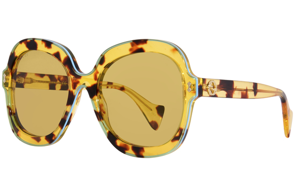  Gucci GG1240S Sunglasses Women's Oversized Shape 