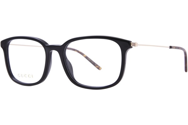  Gucci GG1577O Eyeglasses Men's Full Rim Rectangle Shape 