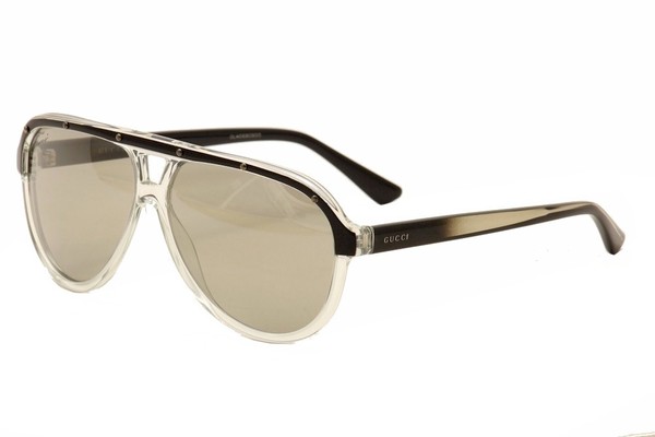  Gucci Women's 3720/S 3720S Retro Aviator Sunglasses 