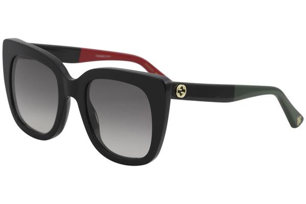  Gucci GG0163S Sunglasses Women's Cat Eye 