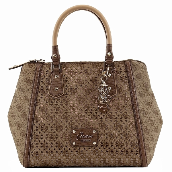  Guess Women's Park Lane Retro Satchel Handbag 