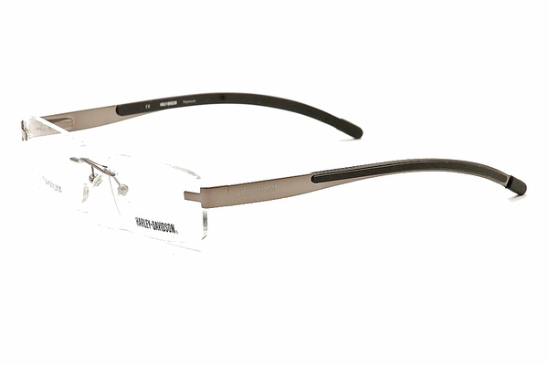  Harley Davidson Men's Eyeglasses HD416 HD/416 Rimless Optical Frame 