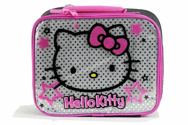  Hello Kitty Girl's Stars Insulated Lunch Bag 