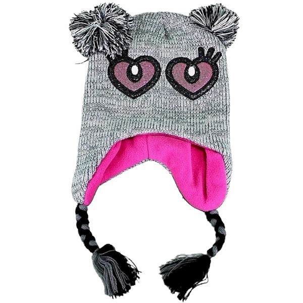  Knit Fun Critter Girl's Scandinavian Winter Hat 