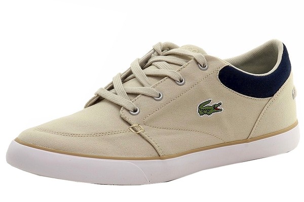  Lacoste Men's Bayliss 116 2 Canvas Sneakers Shoes 