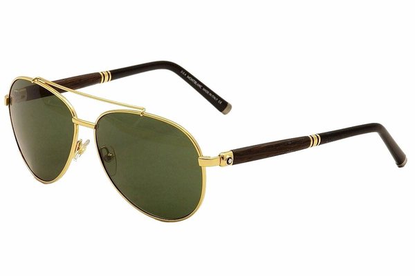  Mont Blanc Men's 518S 518/S Fashion Pilot Sunglasses 