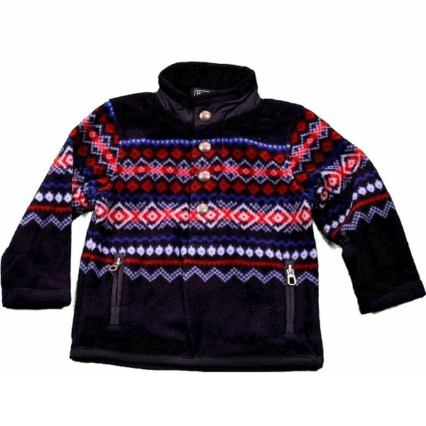  Polo Ralph Lauren Infant Boy's Printed Polar Fleece Mockneck Sweater Shirt 