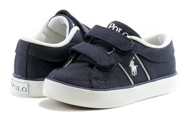  Polo Ralph Lauren Toddler Fashion Sneaker Bollingbrook EZ Canvas Shoes 