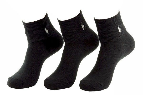  Polo Ralph Lauren Women's 3-Pack Classic Crew Socks 7474PK 