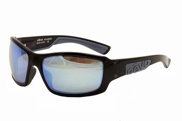  Revo Men's Straightshot RE1005 1005 Wrap Sunglasses 