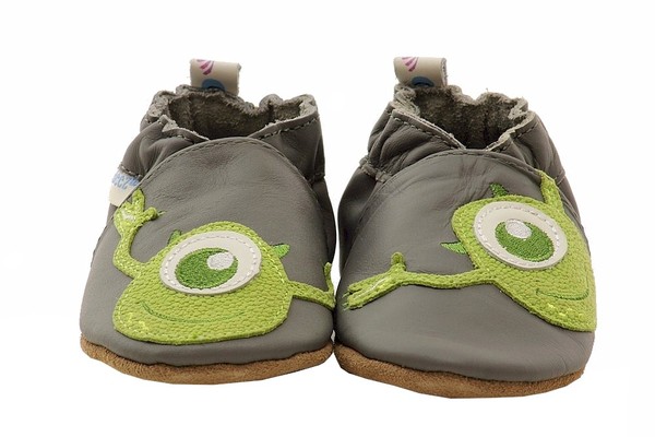  Robeez Disney Mini Shoez Infant Boy's Monsters Inc Leather Slip On Shoes 