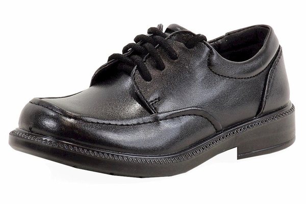  School Issue Boy's Brooklyn Fashion Oxford School Uniform Shoes 