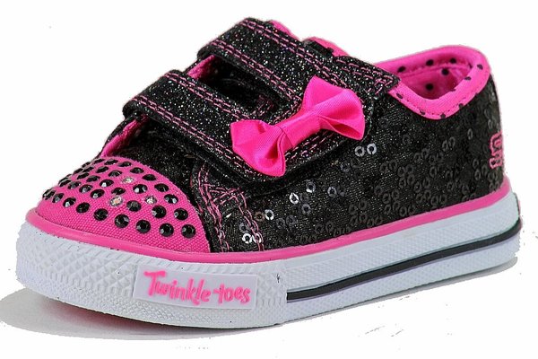  Skechers Toddler Girls Twinkle Toes Sweet Steps Light Up Sneaker Shoes 