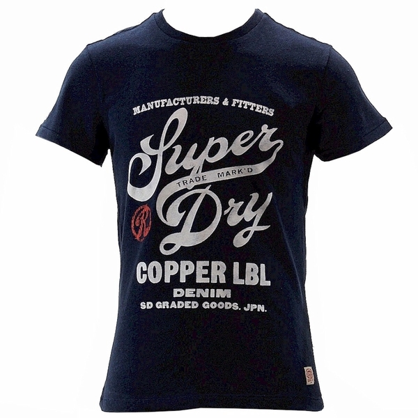  Superdry Men's Copper Label Magna Short Sleeve T-Shirt 