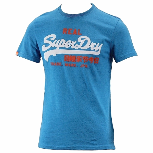  Superdry Men's Vintage Logo Duo-Entry Short Sleeve T-Shirt 