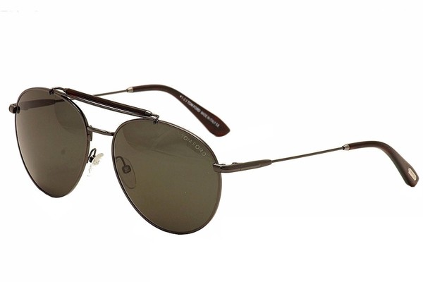  Tom Ford Colin TF0338 TF/0338 28F Pilot Sunglasses 