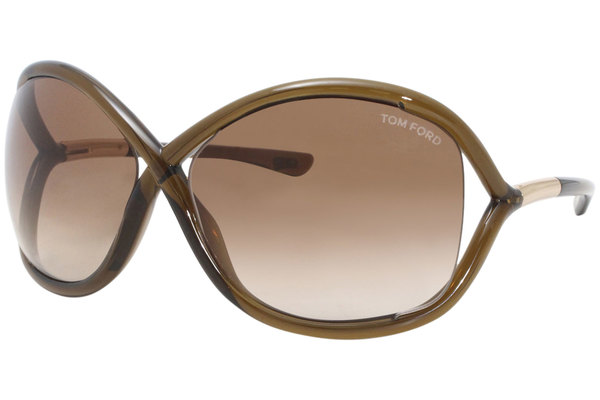  Tom Ford Women's Whitney TF9 TF/9 Butterfly Sunglasses 