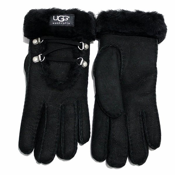  Ugg Australia Women's Aislynn Sheepskin Leather Gloves 