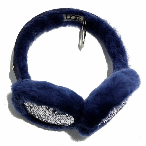  Ugg Australia Women's Alloway Glitter Shearling Leather Earmuff 