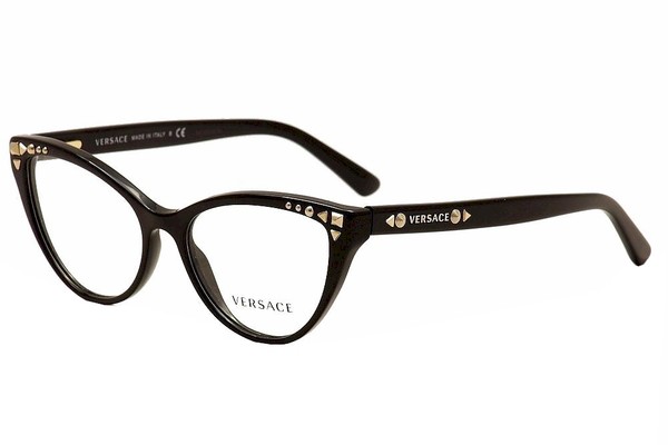  Versace Women's Eyeglasses VE3191 3191 Full Rim Cat Eye Optical Frame 