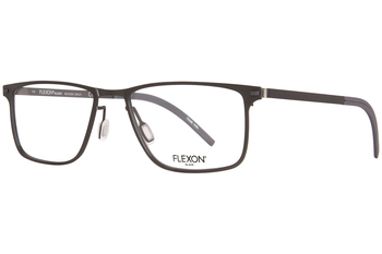 Flexon B2026 Eyeglasses Men's Full Rim Rectangle Shape