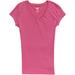 Dickies Girl Juniors/Women's Slim Fit Short Sleeve V-Neck T-Shirt