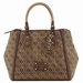 Guess Women's Park Lane Retro Satchel Handbag