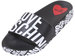 Love Moschino Women's Slides Sandals Allover Logo Print Shoes