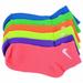 Nike Little Girl's 6-Pair Quarter Performance Sport Socks