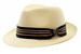 Scala Classico Men's Toyo Straw Fashion Fedora Hat