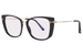 Tom Ford TF5816-B Eyeglasses Women's Full Rim Cat Eye