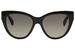 Gucci Women's Web GG0460S Fashion Cat Eye Sunglasses