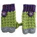 Scala Pronto Women's Rosette Fingerless Gloves