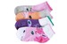 Stride Rite Infant/Toddler/Little Girl's 4-Pairs Sweet Animal Face Ankle Socks