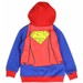 Superman Toddler Boy's Superman Suit Masked Full Zip Hoodie