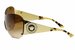 Versace 2135-B 2135B Shield Sunglasses 38mm