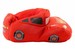 Disney Pixar Cars CAF238 Toddler Boy's 3D Plush Slippers Shoes