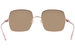 Gucci GG1434S Sunglasses Women's Rectangle Shape