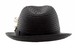 Stacy Adams Men's Sting Brim Paper Braid Fedora Hat