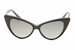 Tom Ford Women's Nikita TF173 TF/173 01B Black Cateye Sunglasses 53mm