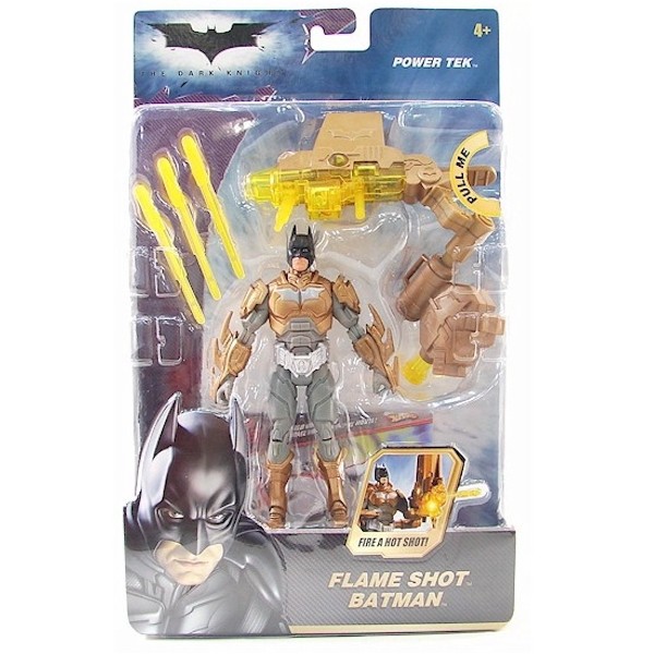  Batman The Dark Knight Flame Shot Posable Action Figure Toy 