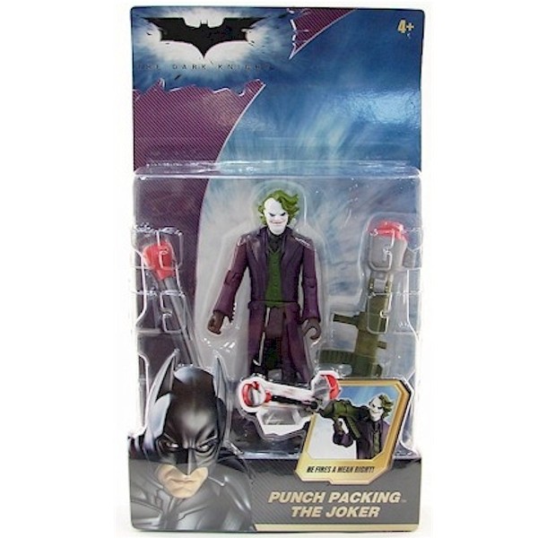  Batman The Dark Knight Punch Packing Joker Posable Action Figure Toy 