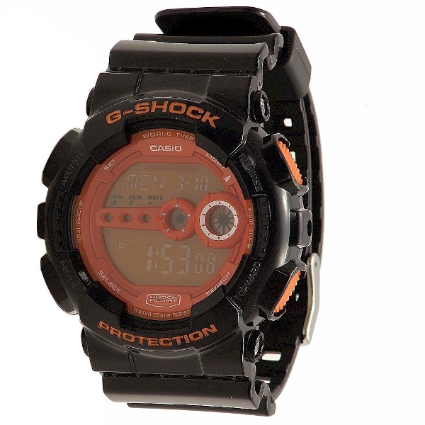  Casio G-Shock Men's DW6900SN-7 Black/Orange Digital Watch 